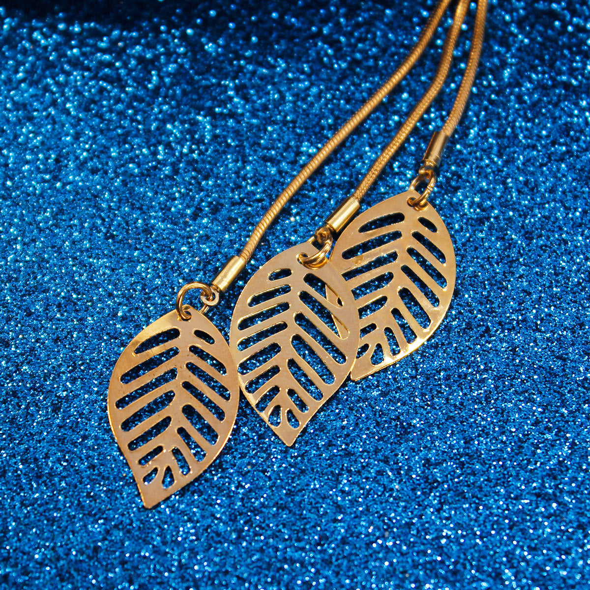 18K Gold-Plated Leaves Adjustable Bracelet, gold bracelet for women, elegant gift for her, lifestyle look